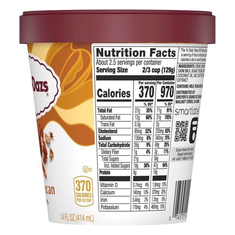 slide 6 of 14, Haagen-Dazs Haagen Dazs Butter Pecan Ice Cream - 14oz, 14 oz
