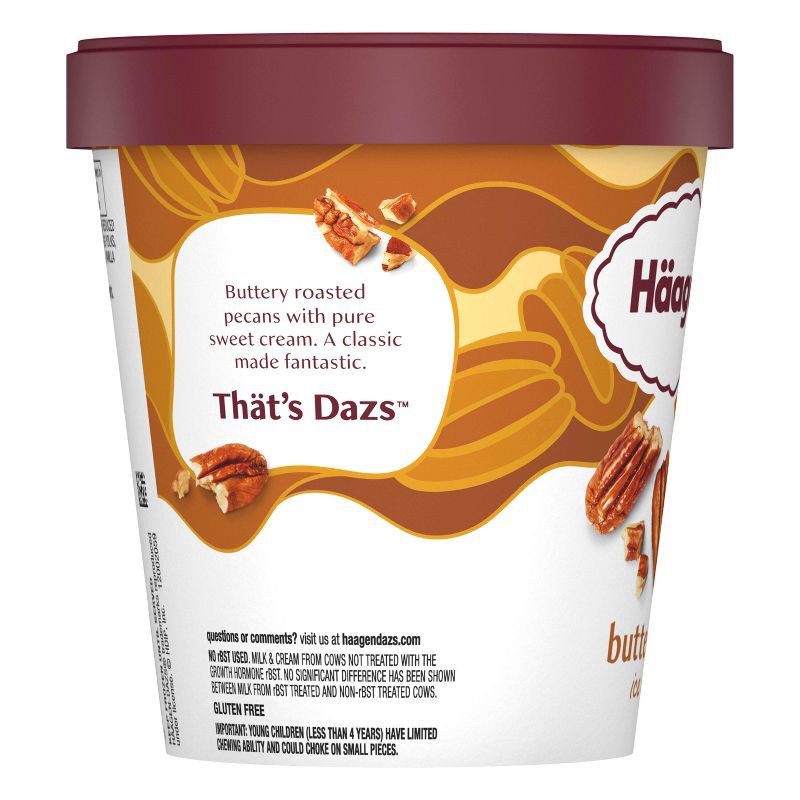 slide 7 of 14, Haagen-Dazs Haagen Dazs Butter Pecan Ice Cream - 14oz, 14 oz