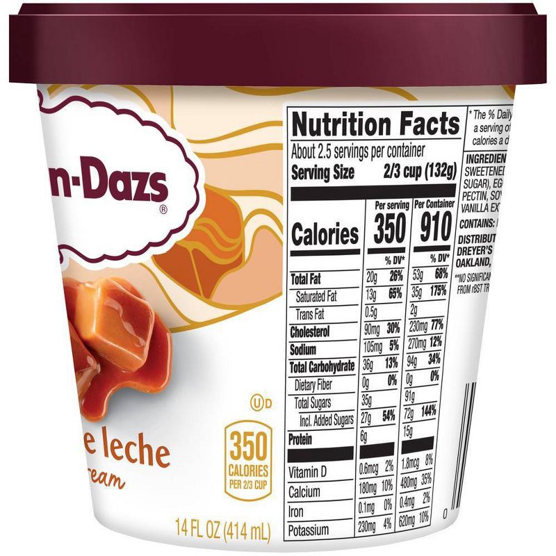 slide 4 of 12, Haagen-Dazs Dulce de Leche Caramel Ice Cream - 14oz, 14 oz