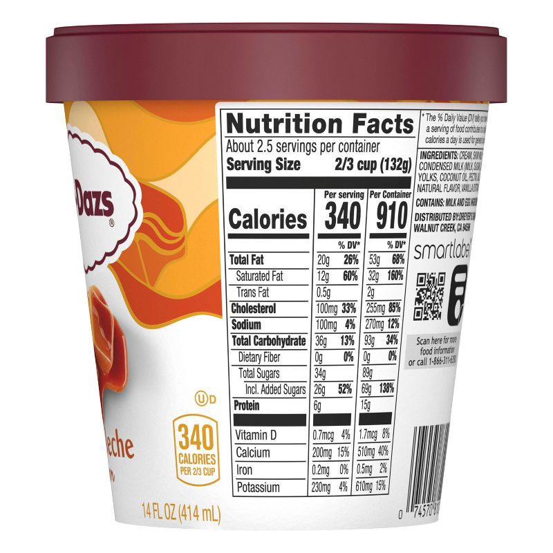 slide 6 of 15, Haagen-Dazs Dulce de Leche Caramel Ice Cream - 14 fl oz, 14 fl oz