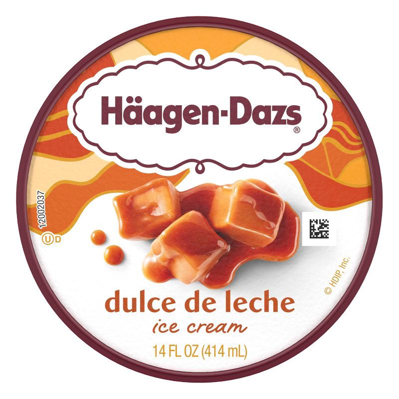 slide 8 of 15, Haagen-Dazs Dulce de Leche Caramel Ice Cream - 14 fl oz, 14 fl oz