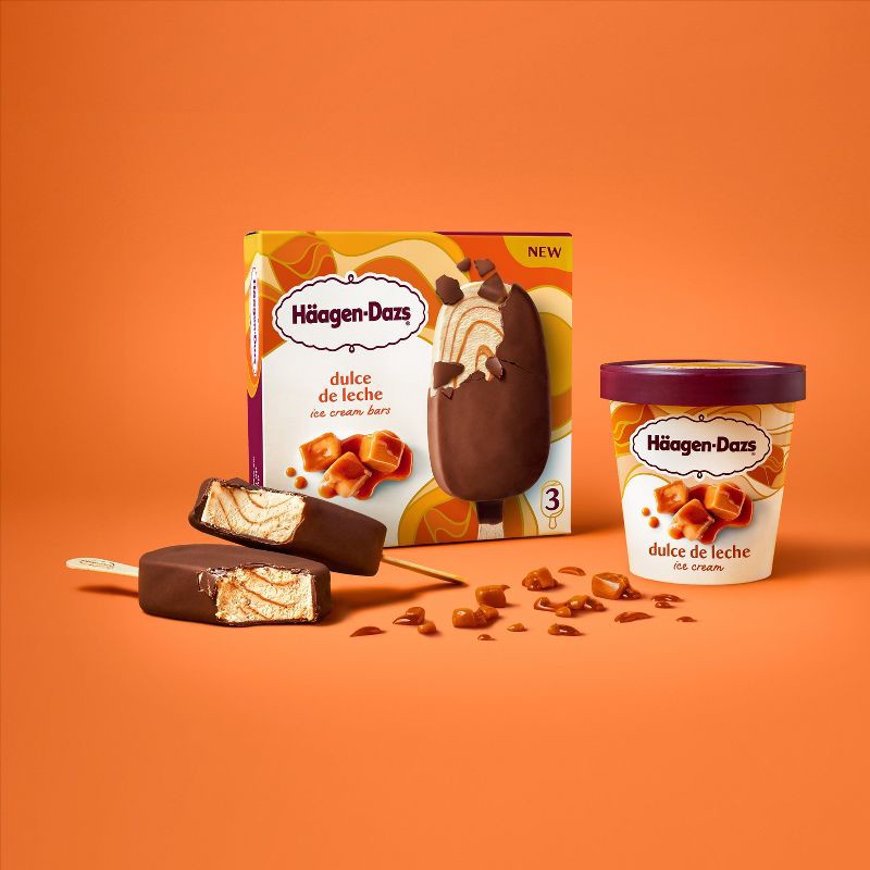 slide 10 of 12, Haagen-Dazs Dulce de Leche Caramel Ice Cream - 14oz, 14 oz