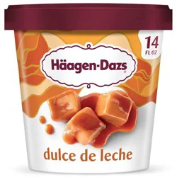Haagen-Dazs Dulce de Leche Caramel Ice Cream - 14 fl oz: Certified Gluten-Free