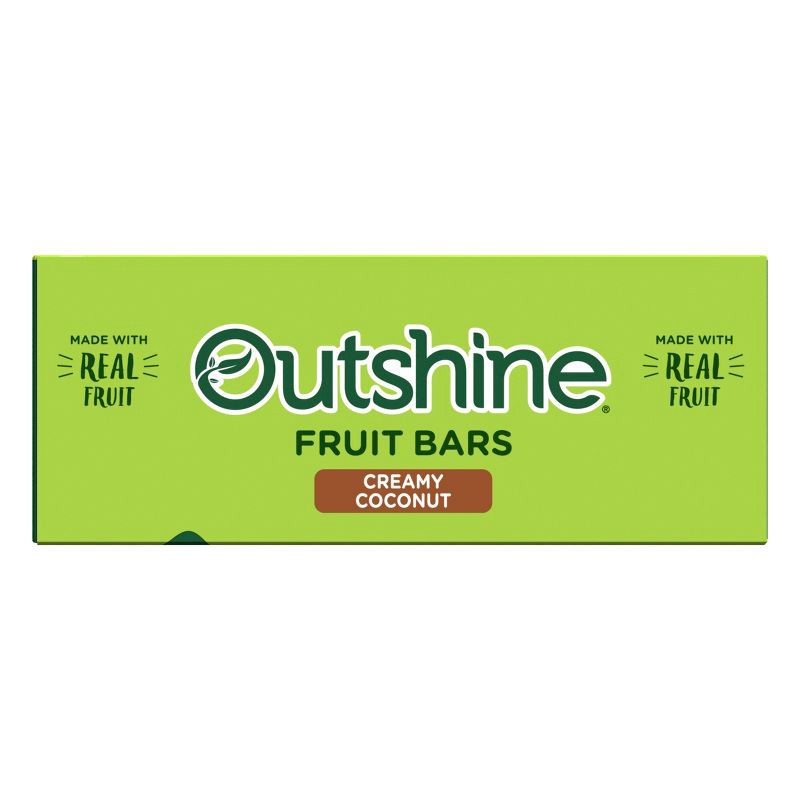 slide 9 of 9, Outshine Coconut Frozen Fruit Bar - 6ct, 6 ct