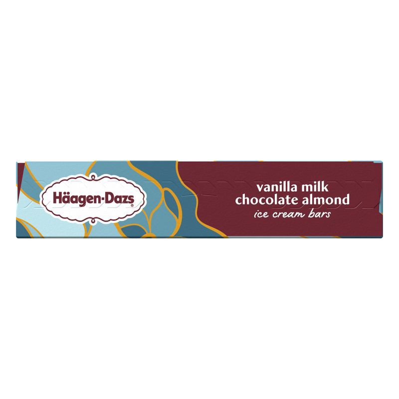 slide 8 of 15, Haagen-Dazs Haagen Dazs Vanilla & Almond Ice Cream Bar - 3pk, 3 ct