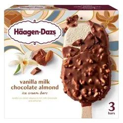Haagen-Dazs Haagen Dazs Vanilla & Almond Ice Cream Bar - 3pk