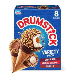 Nestle Drumstick Variety Ice Cream Cones - 8ct