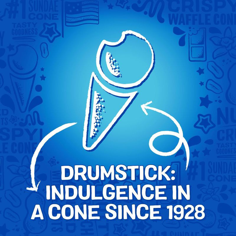 slide 13 of 13, Nestle Drumstick Vanilla Ice Cream Cone - 8ct, 8 ct