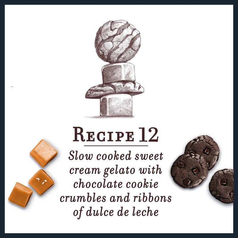 slide 6 of 8, Talenti Caramel Cookie Crunch Gelato - 16oz, 16 oz