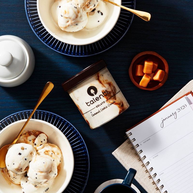 slide 7 of 8, Talenti Caramel Cookie Crunch Gelato - 16oz, 16 oz