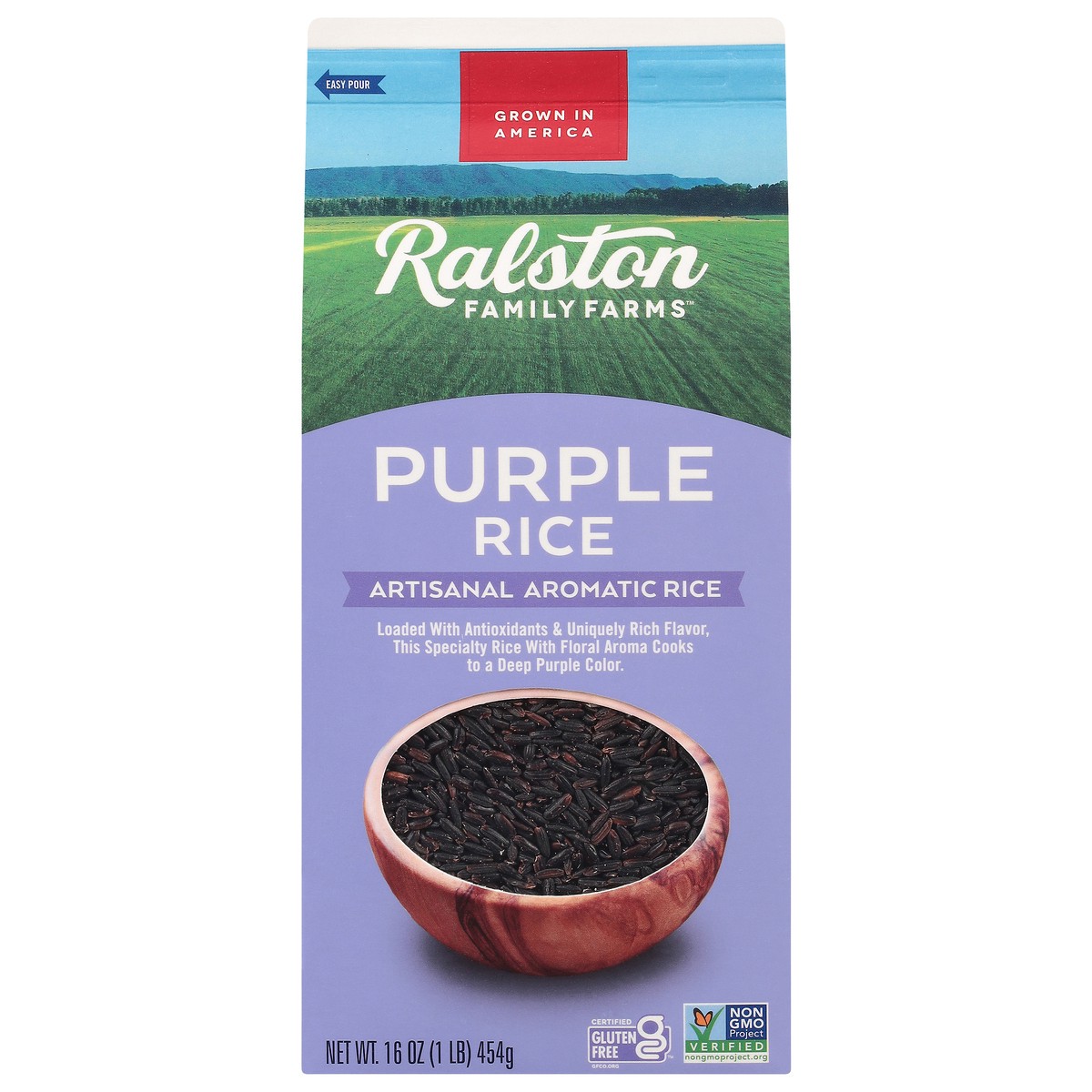 slide 1 of 9, Ralston Family Farms Artisanal Aromatic Purple Rice 16 oz, 16 oz
