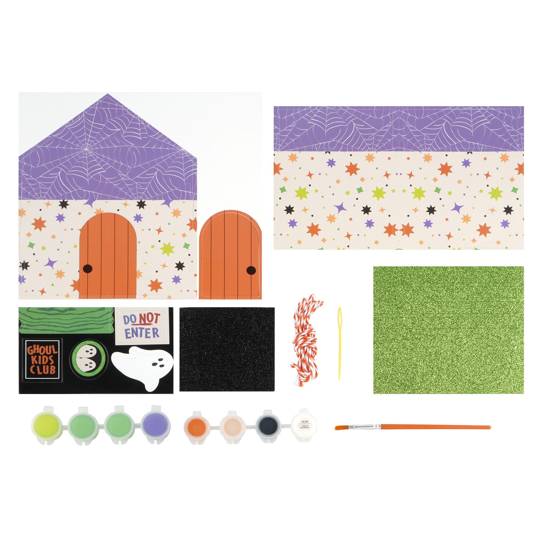 slide 3 of 4, 3d Wood Haunted Tree House Craft Kit By Creatology, 7 in x 7 in x 14 in