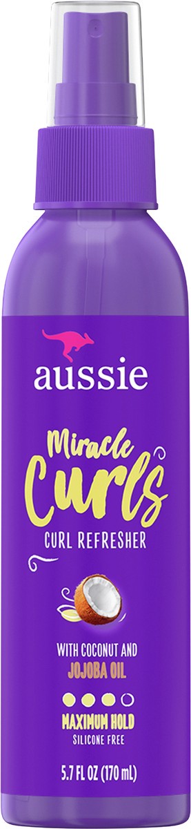 slide 3 of 3, Aussie Miracle Curls Curl Refresher, 5.7 fl oz