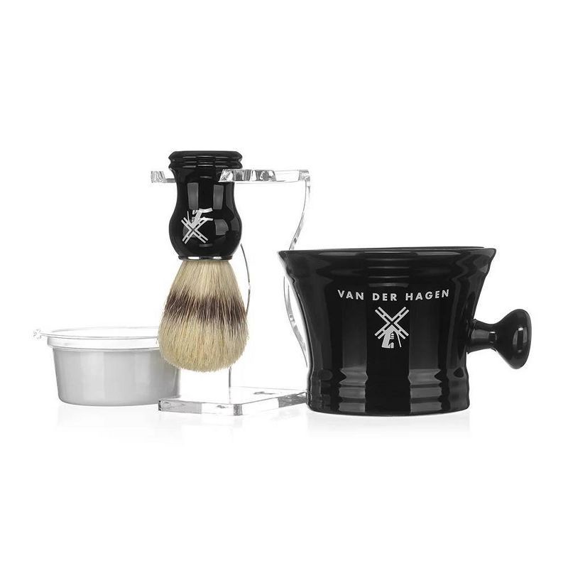 slide 5 of 8, Van der Hagen Premium 4 Piece Shave Gift Set, 4 ct