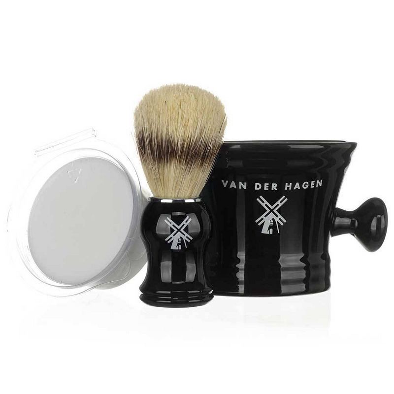 slide 6 of 8, Van der Hagen Premium 4 Piece Shave Gift Set, 4 ct