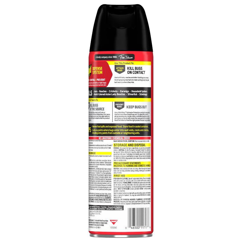 slide 3 of 14, Raid Ant and Roach Killer Indoor Bug Spray - Fragrance Free - 17.5oz, 17.5 oz