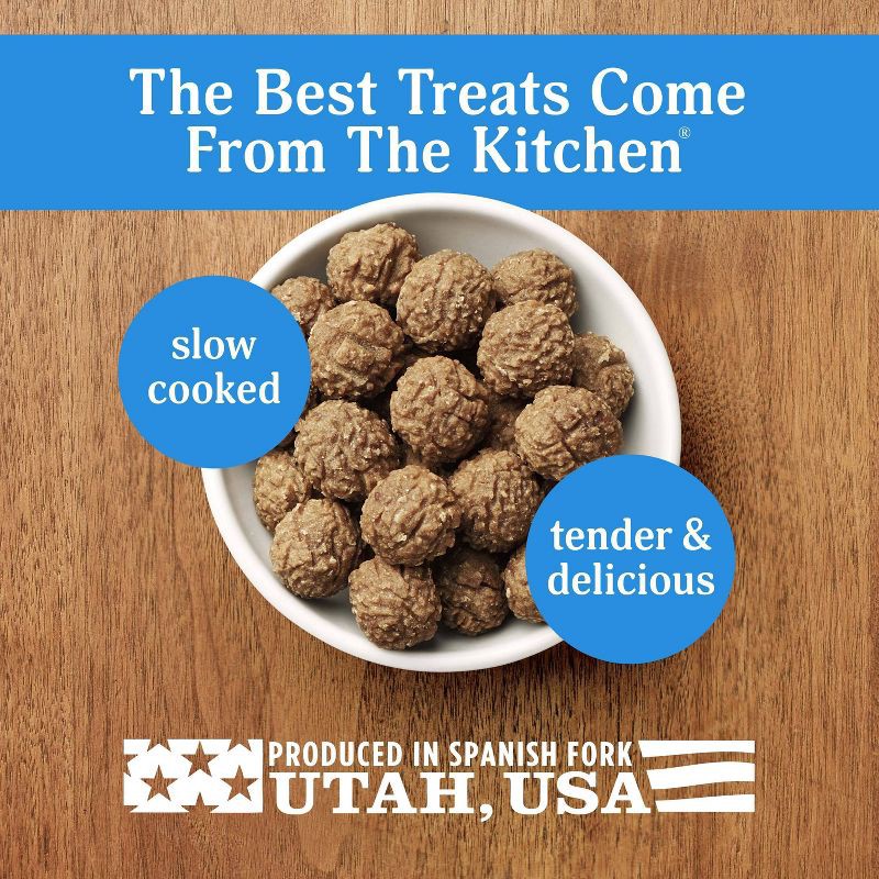 slide 5 of 8, Milo's Kitchen Chicken Meatballs Chewy Dog Treats - 18oz, 18 oz