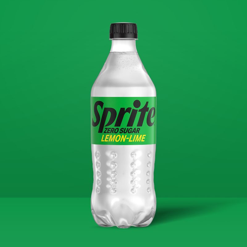 slide 2 of 6, Sprite Zero - 20 fl oz Bottle, 20 fl oz