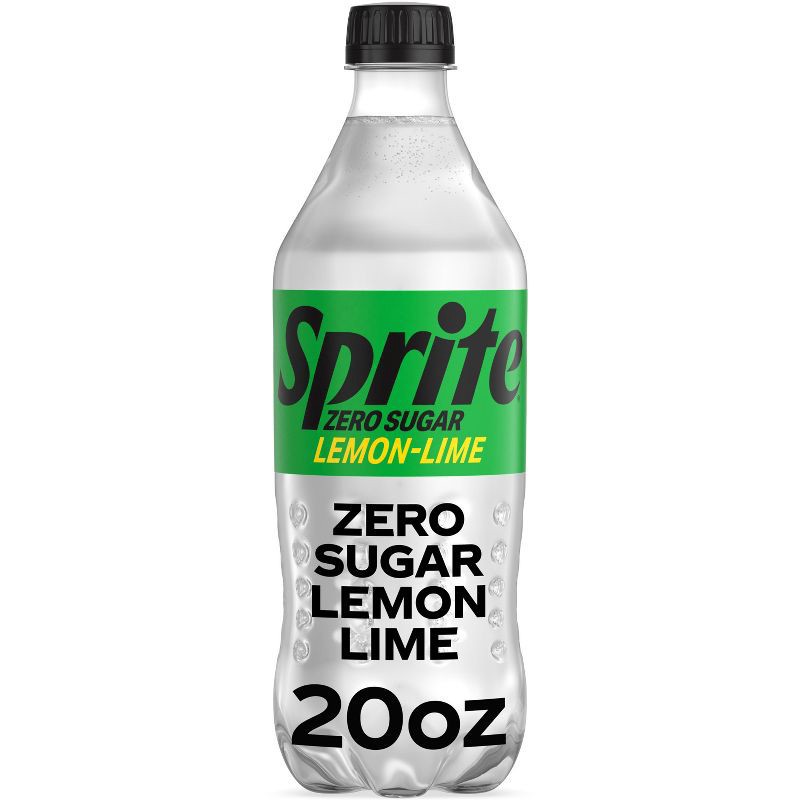 slide 1 of 6, Sprite Zero - 20 fl oz Bottle, 20 fl oz