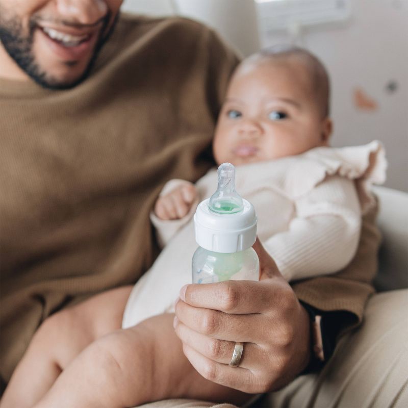 slide 13 of 16, Dr. Brown's Level 1 Narrow Baby Bottle Silicone Nipple, Slow Flow - 2pk - 0m+, 2 ct