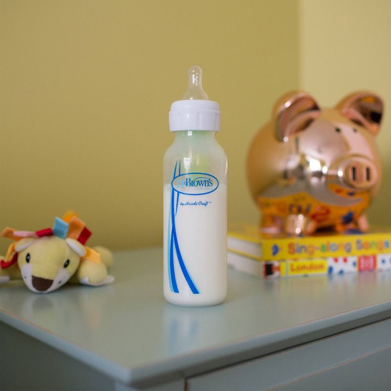 slide 14 of 16, Dr. Brown's Level 1 Narrow Baby Bottle Silicone Nipple, Slow Flow - 2pk - 0m+, 2 ct