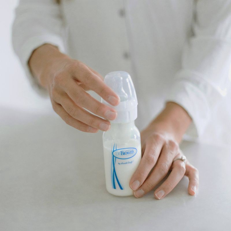slide 11 of 16, Dr. Brown's Level 1 Narrow Baby Bottle Silicone Nipple, Slow Flow - 2pk - 0m+, 2 ct