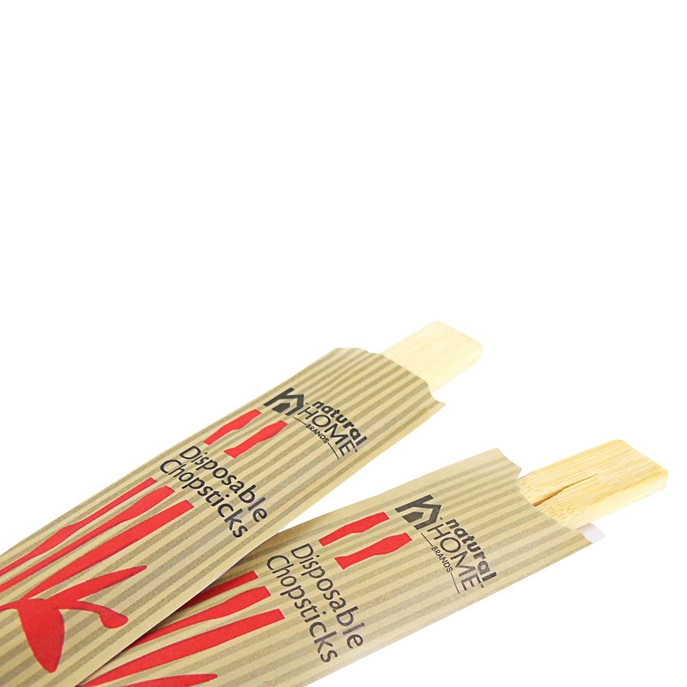 slide 3 of 5, Natural Home Disposable Chopsticks Brown, 20 ct