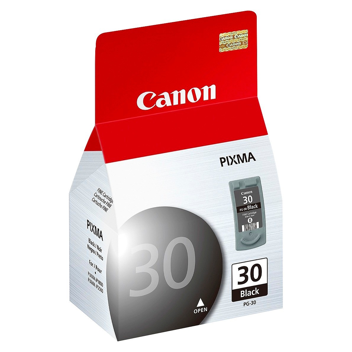 slide 1 of 1, Canon PG-30 Ink Cartridge Black, 1 ct