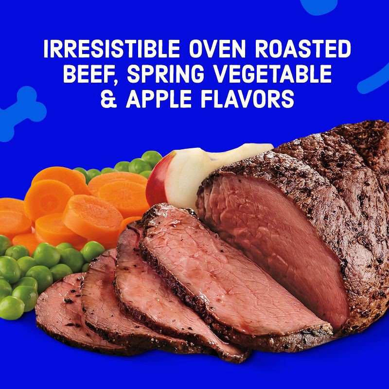 slide 4 of 10, Kibbles 'n Bits Bistro Beef, Spring Vegetable & Apple Flavors Adult Complete & Balanced Dry Dog Food - 16 lbs, 16 lb