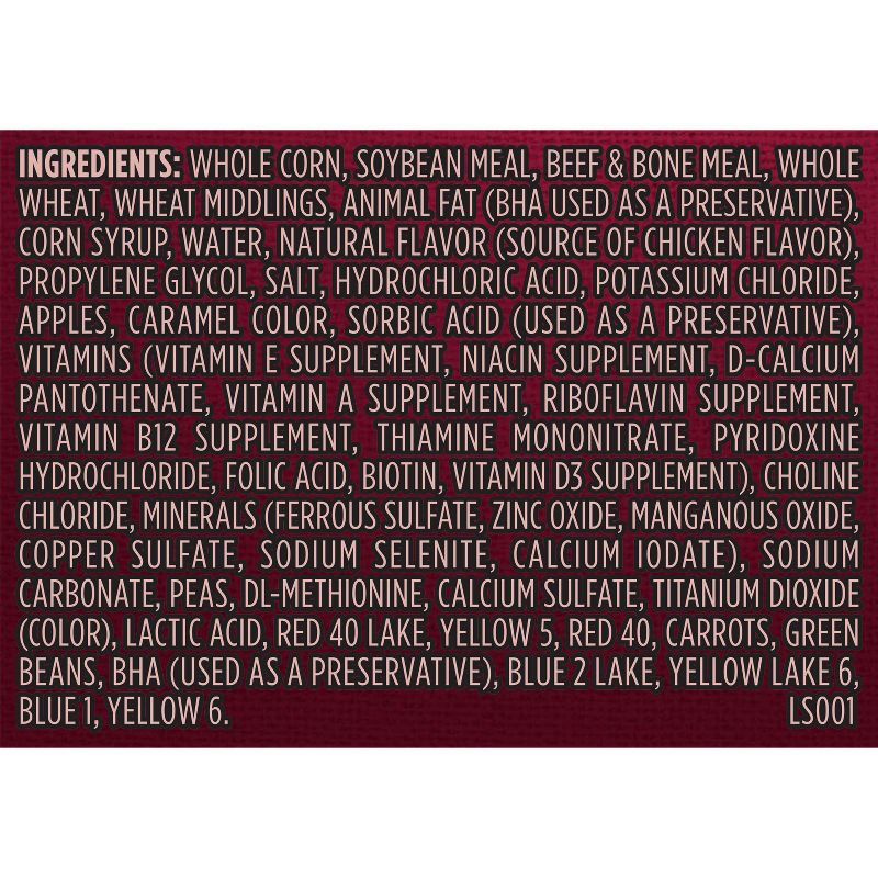 slide 8 of 10, Kibbles 'n Bits Bistro Beef, Spring Vegetable & Apple Flavors Adult Complete & Balanced Dry Dog Food - 16 lbs, 16 lb