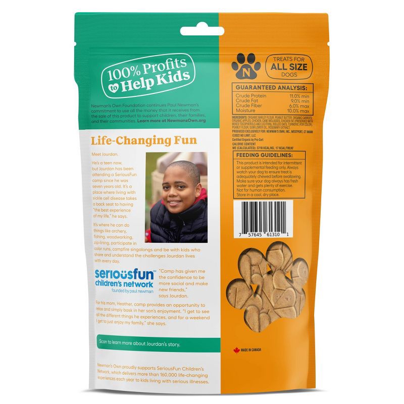 slide 2 of 3, Newman's Own Peanut Butter Biscuits Dog Treat - 10oz, 10 oz