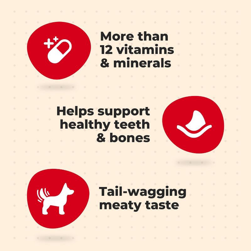 slide 3 of 11, Milk-Bone Biscuits in Beef Flavor Medium Dog Treats - 24oz, 24 oz