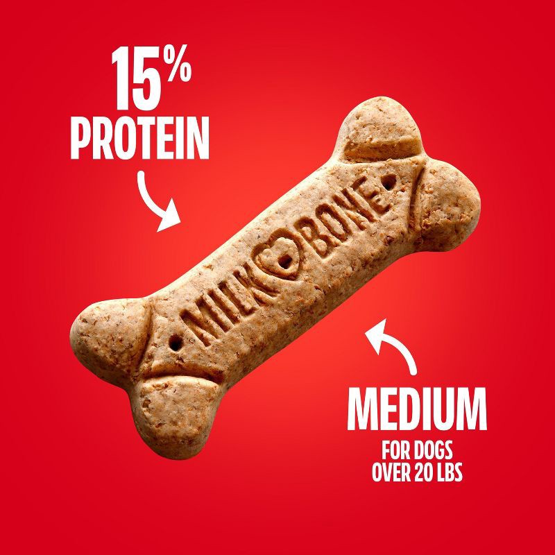 slide 5 of 11, Milk-Bone Biscuits in Beef Flavor Medium Dog Treats - 24oz, 24 oz