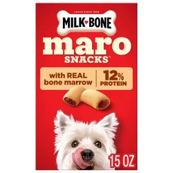 Milk-Bone MaroSnacks with Real Bone Marrow Dog Treats - 15oz