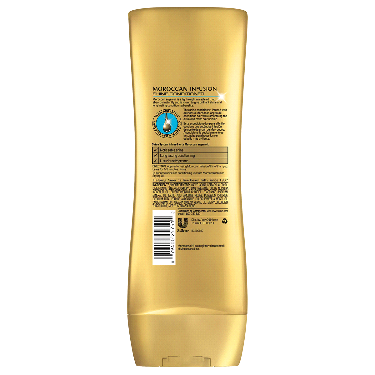 slide 2 of 8, Suave Professionals Shine Conditioner Moroccan Infusion For dull or dry hair Hair conditioner for long-lasting shine 12.6 oz, 12.6 oz