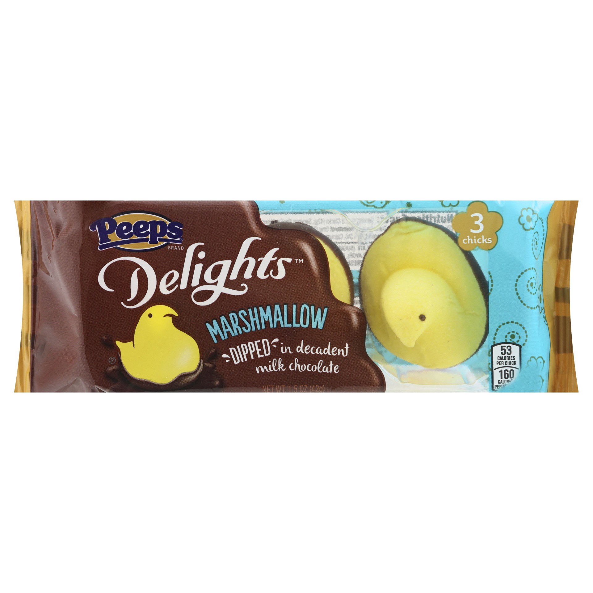 slide 1 of 5, Peeps Easter Delights Marshmallows dipped in Milk Chocolate, 1.5 oz