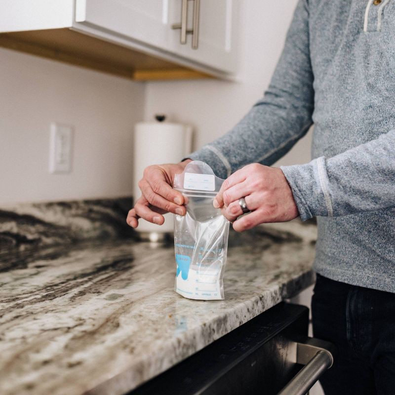 slide 4 of 4, Breast Milk Storage Bags - 100ct - up&up™, 100 ct