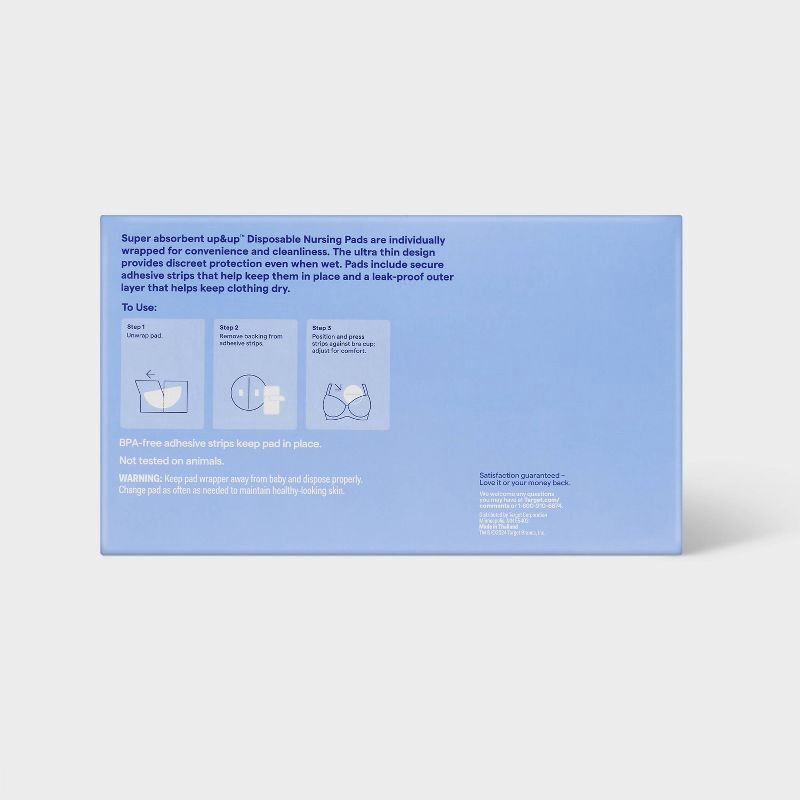 slide 4 of 6, Disposable Breast Pads - 100ct - up&up™, 100 ct
