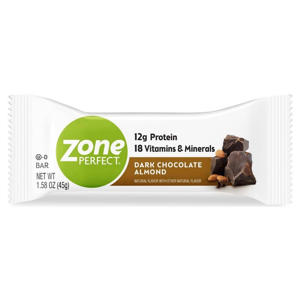 slide 5 of 5, Zone Perfect ZonePerfect Protein Bar Dark Chocolate Almond, 5 ct, 7.9 oz