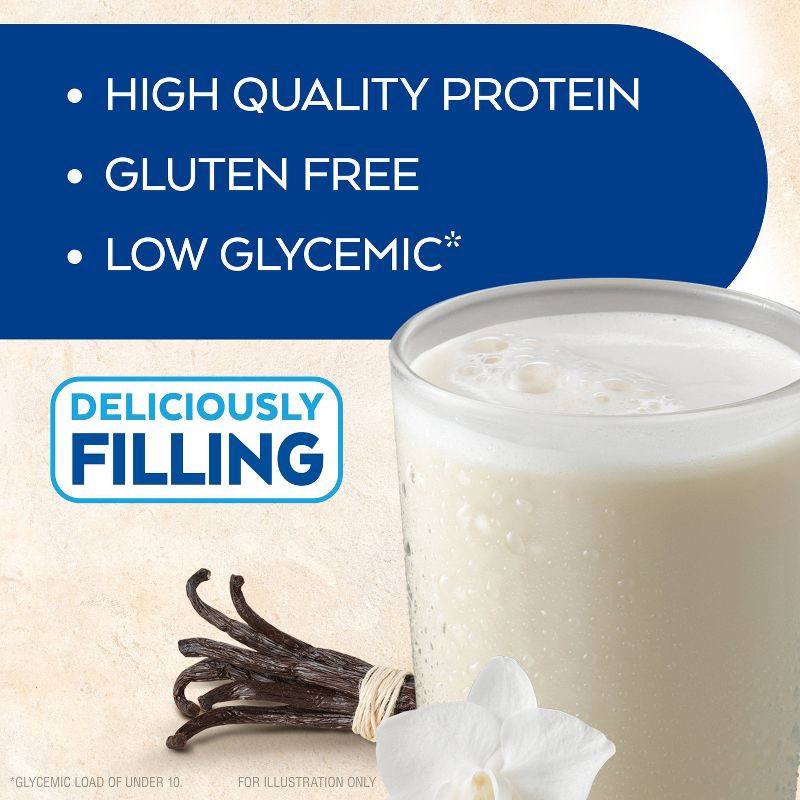 slide 8 of 9, Atkins Creamy Vanilla Protein Shake - 4pk/44 fl oz, 4 ct; 44 fl oz