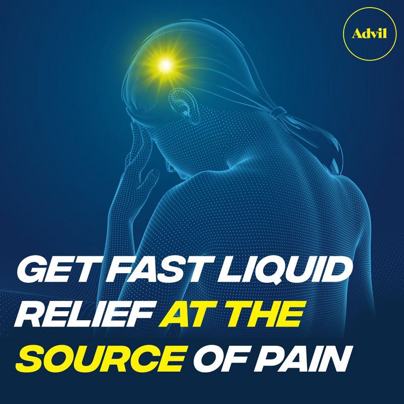 slide 6 of 14, Advil Liqui-Gels Pain Reliever/Fever Reducer Liquid Filled Capsules - Ibuprofen (NSAID) - 80ct, 80 ct