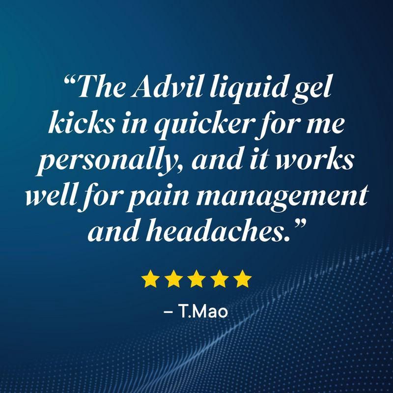 slide 7 of 9, Advil Liqui-Gels Pain Reliever/Fever Reducer Liquid Filled Capsules - Ibuprofen (NSAID) - 80ct, 80 ct