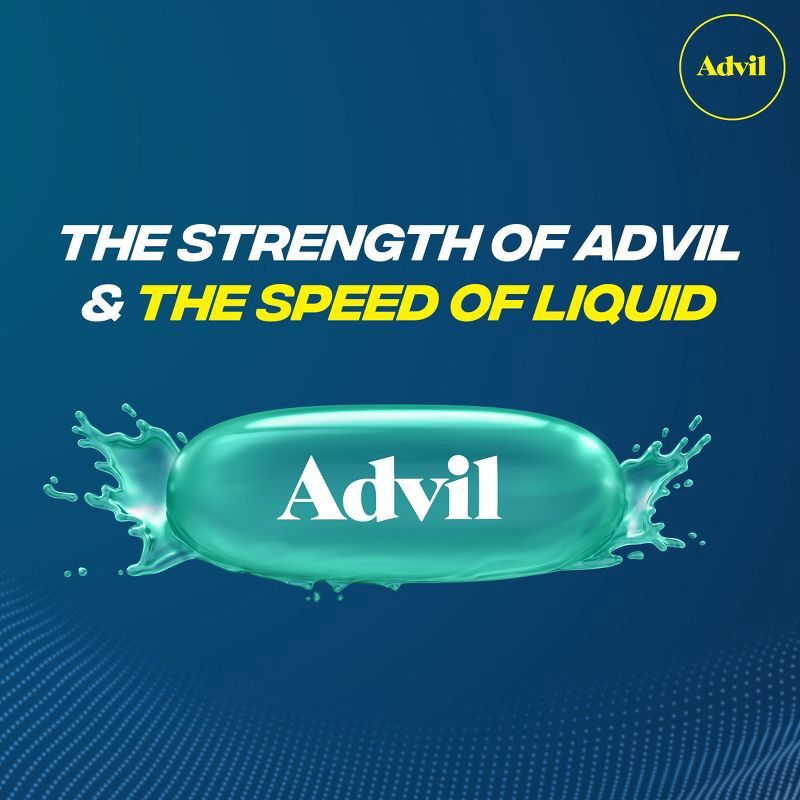 slide 7 of 14, Advil Liqui-Gels Pain Reliever/Fever Reducer Liquid Filled Capsules - Ibuprofen (NSAID) - 80ct, 80 ct