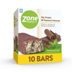 Zone Perfect ZonePerfect Protein Bar Chocolate Mint - 10 ct/17.6oz