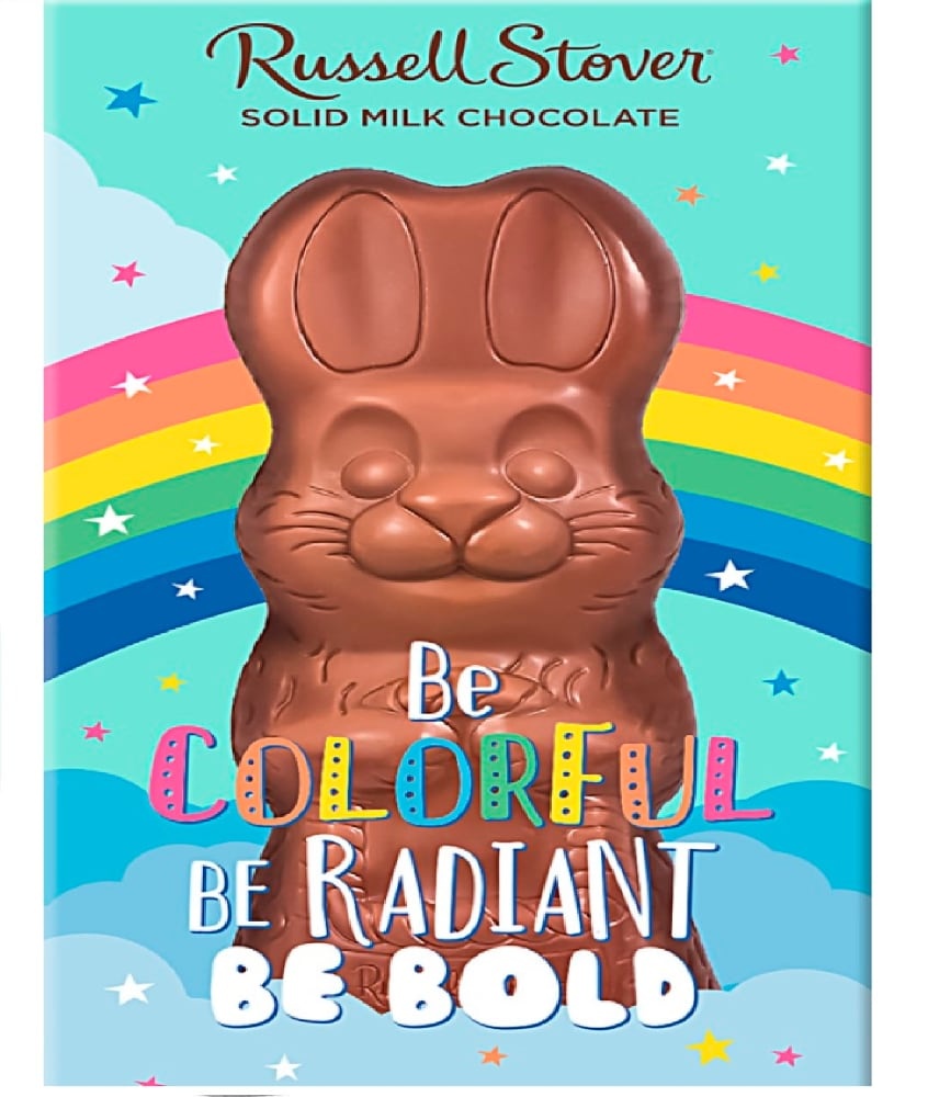 slide 1 of 1, Russell Stover Solid Milk Chocolate Bee Yourself Bunny (Where Available), 1 oz