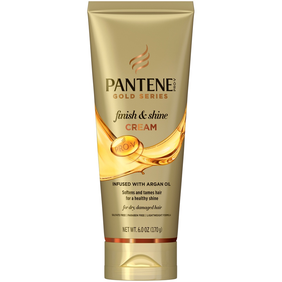 slide 2 of 2, Pantene Pro-V Gold Series Shine Cream, 6 oz