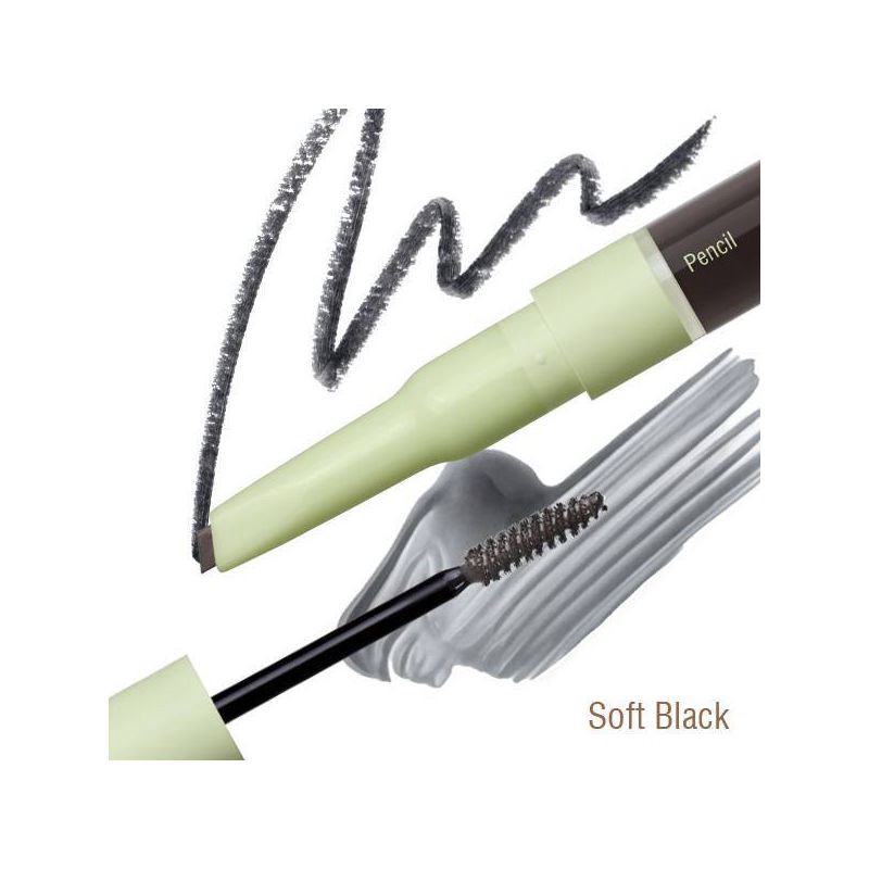 slide 4 of 4, Pixi By Petra Natural Brow Duo - Soft Black - 0.087 fl oz, 0.087 fl oz