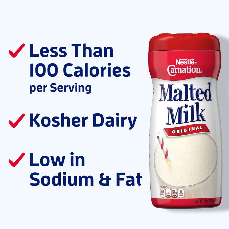 slide 5 of 7, Carnation Malted Milk - 13oz, 13 oz