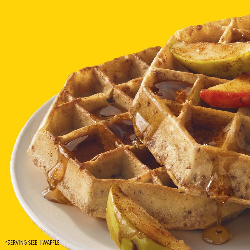 slide 3 of 6, Eggo Think & Fluffy Cinnamon Brown Sugar Frozen Waffles - 11.6oz/6ct, 6 ct; 11.6 oz