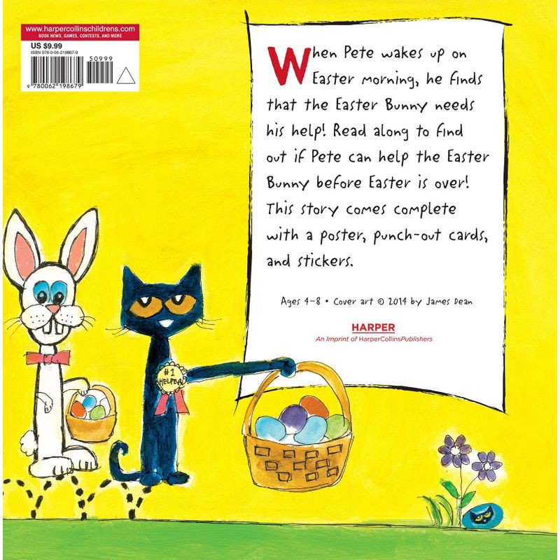slide 2 of 2, Harper Collins Big Easter Adventure (Pete the Cat Series) (Mixed Media Product) (Hardcover) by James Dean and Kimberly Dean, 1 ct